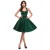 A-Line Halter Short Satin Prom Evening Bridesmaid Dresses ED011627