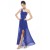 High Low One-Shoulder Beaded Chiffon Prom Evening Bridesmaid Dresses ED011628