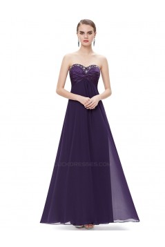 Empire Sweetheart Beaded Long Prom Evening Formal Maternity Dresses ED011631
