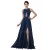 A-Line Split-Front Long Chiffon Prom Evening Formal Dresses ED011652
