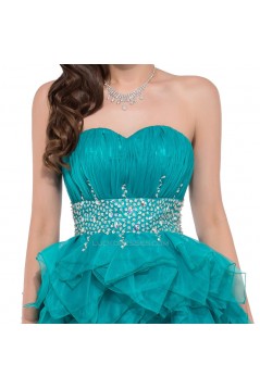 Beaded Sweetheart Short Prom Evening Cocktail Dresses ED011664