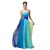 A-Line Sweetheart Long Chiffon Prom Evening Formal Dresses ED011673