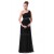 A-Line One-Shoulder Beaded Long Chiffon Prom Evening Formal Dresses ED011678