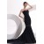 Trumpet/Mermaid Sweetheart Beaded Long Black Prom Evening Formal Party Dresses ED010175