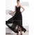 High Low Black Chiffon Prom Evening Formal Party Dresses ED010176