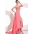 High Low Pink Chiffon Beaded Prom Evening Formal Party Dresses ED010177