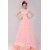 Empire Sweetheart Long Pink Chiffon Prom Evening Formal Party Dresses/Maternity Dresses ED010186