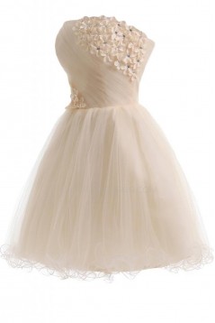 Short Strapless Beaded Prom Evening Formal Party Dresses ED010210