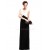 Black White Long Chiffon Prom Evening Formal Party Dresses ED010220