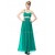 A-Line Spaghetti Strap Long Chiffon Prom Evening Formal Party Dresses ED010262