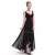 High Low Long Black Chiffon Prom Evening Formal Party Dresses ED010269