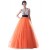 Ball Gown Halter Sequin and Tulle Long Prom Evening Formal Party Dresses ED010272