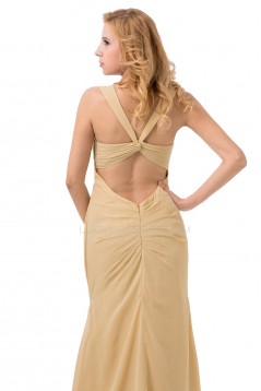 Trumpet/Mermaid Long Chiffon Prom Evening Formal Party Dresses ED010281