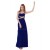 Long Blue Chiffon Prom Evening Formal Party Dresses ED010307