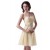 A-Line Sweetheart Short Yellow Beaded Chiffon Prom Evening Formal Party Dresses ED010317