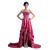 High Low Strapless Short Pink Prom Evening Formal Party Dresses ED010320