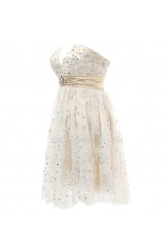 Short Purple Lace Prom Evening Formal Party Dresses ED010332