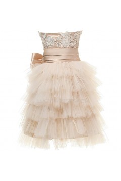 A-Line Strapless Short Prom Evening Formal Party Dresses ED010338