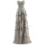 A-Line Sweetheart Long Silver Chiffon Prom Evening Formal Party Dresses ED010390