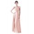 A-Line Long Chiffon and Lace Beaded Prom Evening Formal Party Dresses ED010402