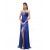 Beaded Strapless Long Blue Prom Evening Formal Party Dresses/Maternity Evening Dresses ED010440