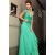 A-Line Beaded Long Chiffon Prom Evening Formal Party Dresses ED010519