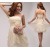 A-Line Strapless Short Chiffon Prom Evening Formal Party Dresses ED010530