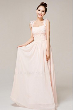 A-Line Long Chiffon Prom Evening Formal Party Dresses ED010533