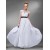 A-Line Cap Sleeve Beaded Long White Chiffon Prom Evening Formal Party Dresses ED010548