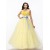 Long Yellow Prom Evening Formal Party Dresses ED010616