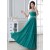 A-Line Strapless Beaded Long Chiffon Prom Evening Formal Party Dresses ED010663
