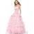 Ball Gown Sweetheart Beaded Long Pink Prom Evening Formal Party Dresses ED010667