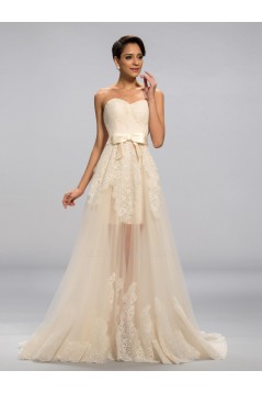 A-Line Sweetheart Long Prom Evening Formal Party Dresses ED010681