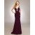Sheath/Column Straps Beaded Long Chiffon Prom Evening Formal Party Dresses ED010720