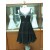 A-Line Sequin Short Black Prom Evening Formal Party Dresses ED010724