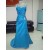 Spaghetti Strap Beaded Long Blue Prom Evening Formal Party Dresses ED010728