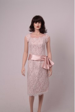 Sheath Short Lace Prom Evening Formal Party Dresses ED010756