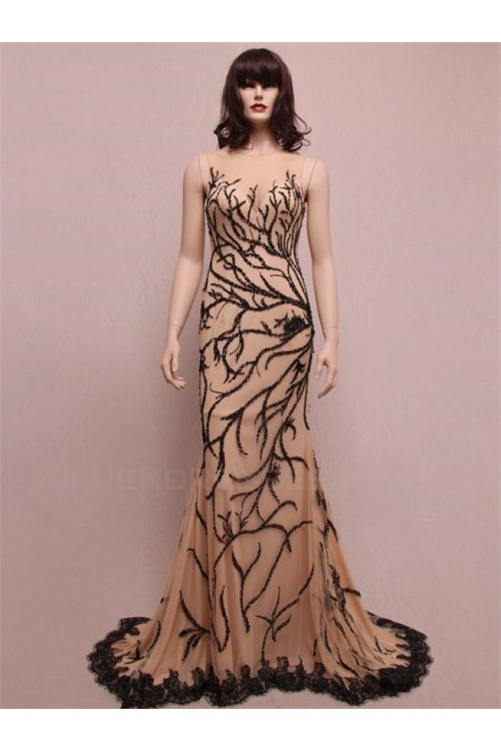 Trumpet/Mermaid Long Prom Evening Formal Party Dresses ED010763