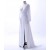 Sheath Long Sleeve Long White Prom Evening Formal Party Dresses ED010767