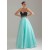 A-Line Sweetheart Black Blue Beaded Floor Length Prom Evening Dresses ED010773