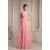Empire Straps Sleeveless Long Chiffon Prom Evening Dresses Maternity Evening Dresses ED010775