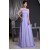 A-Line Spaghetti Strap Long Chiffon Prom Evening Dresses ED010809