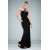 Long Black Beaded Prom Evening Dresses ED010844