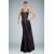 Trumpet/Mermaid Long Black Prom Evening Formal Dresses ED010873