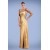 Sheath One-Shoulder Split-Front Beaded Long Prom Evening Formal Dresses ED010883