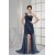 Beaded One-Shoulder Prom Evening Formal Dresses ED010923