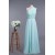 A-Line One-Shoulder Long Chiffon Prom Evening Formal Dresses ED010954