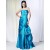 Strapless Long Blue Prom Evening Formal Dresses ED010969