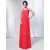 Sheath/Column Halter Long Chiffon Prom Evening Formal Dresses Bridesmaid Dresses ED010996