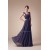 A-Line Beading Straps Floor-Length Chiffon Long Prom Evening Formal Dresses 02020005